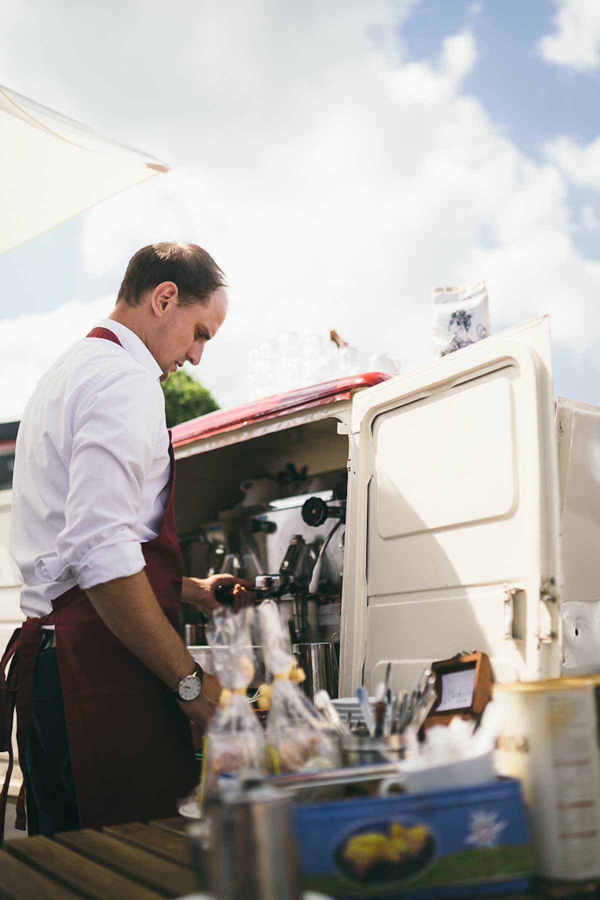 Avd Oldtimer Grand Prix 2016 AvD Oldtimer GP Appecino Espresso Prosecco Kaffee Bar Stand Maschine Barista Kaffeemaschine