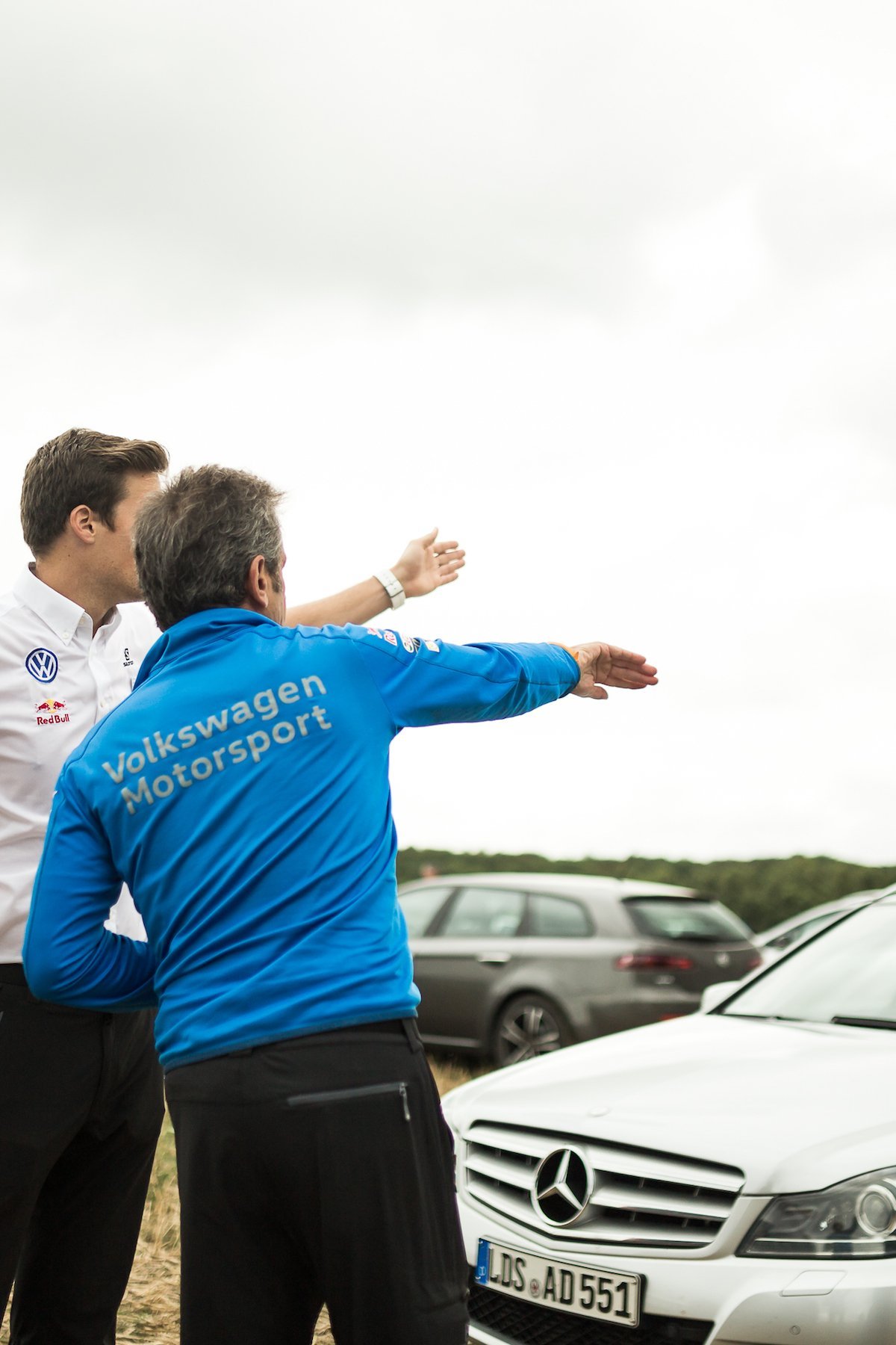 Luis Moya Co-Pilot Carlos Sainz Anweisungen Instruktionen Rallye WRC