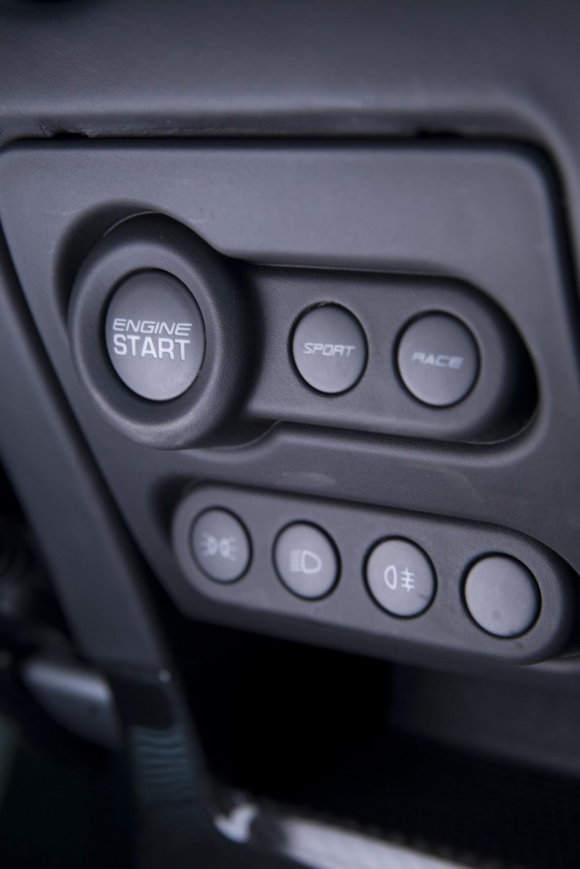 Drive Mode Fahrmodus Einstellung Setup Button Engine Start Sport Race Scheinwerfer