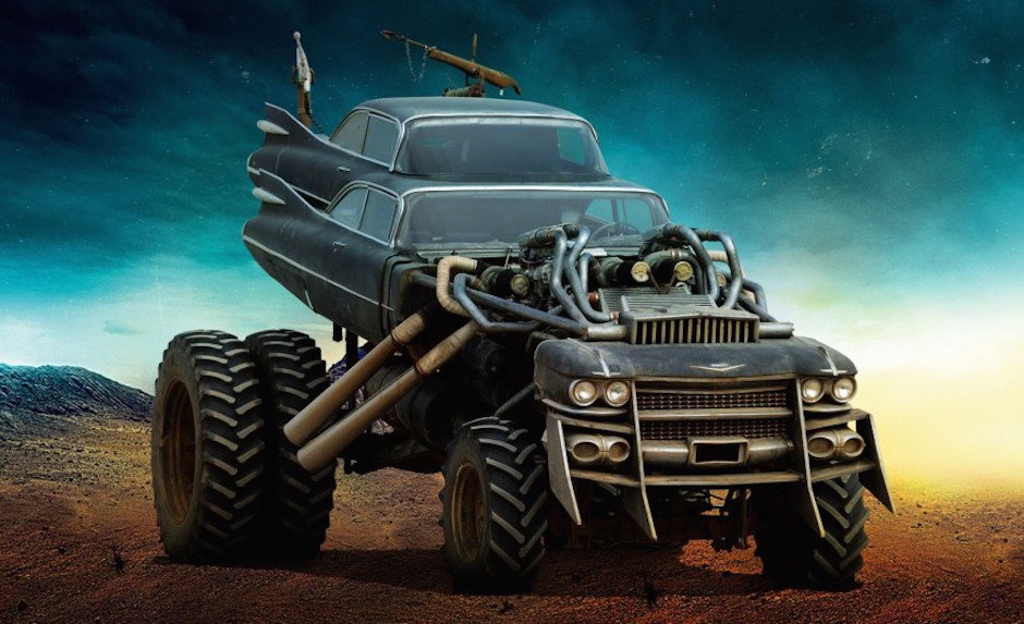 Mad Max: Fury Road The Gigahorse Wüste Tuning Auto Film Extrem V8 Doppelbereifung Chevrolet