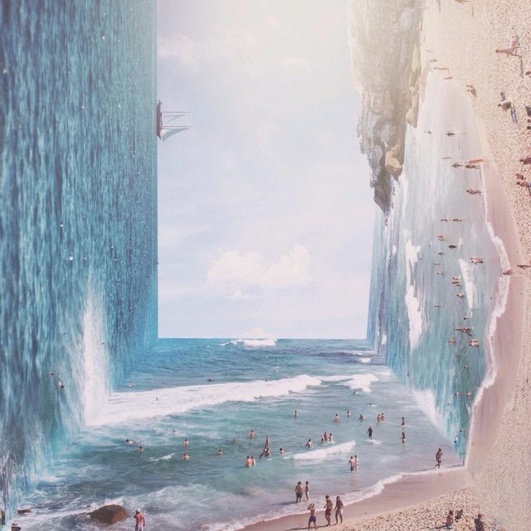 Surreal Landscape Jati Putra Pratama Indonesien Inception Landschaftsaufnahmen Photoshop