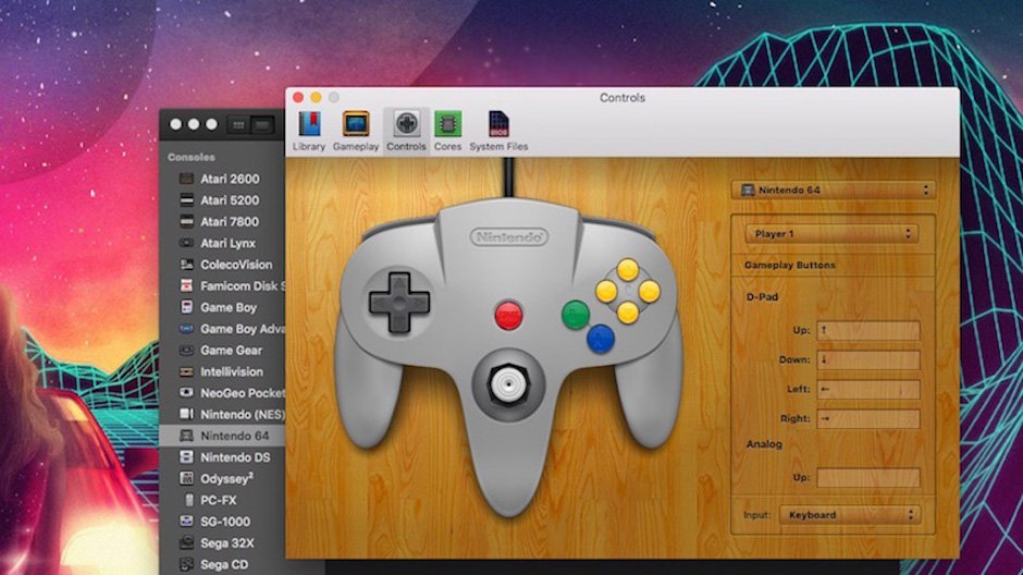 OpenEmu All-in-One Emulator PS Playstation N64 Nintendo 64 SEGA Atari Mac OS Windows Download