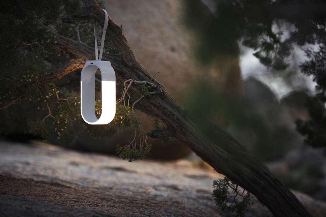 Mr Go LED Laterne Schlaufe Outdoor Baum Natur Boden Hängeleuchte