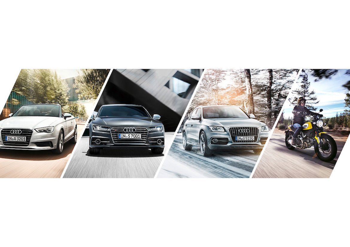 Audi select Fahrzeugleasing Mobilitätskonzept Ducati Auto Motorrad 3x Fahrzeugwechsel pro Jahr Audi RS6