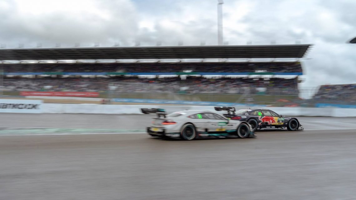 Gary Paffett Marco Wittmann Fight Überholen Tourenwagen