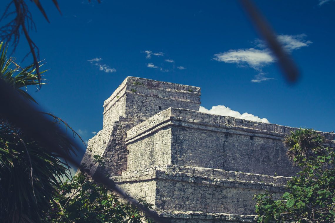 Tulum Ruinen am Karibischen Meer