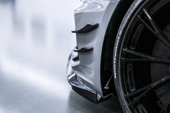 Audi RS4-R Abt Flics Frontsplitter Carbon